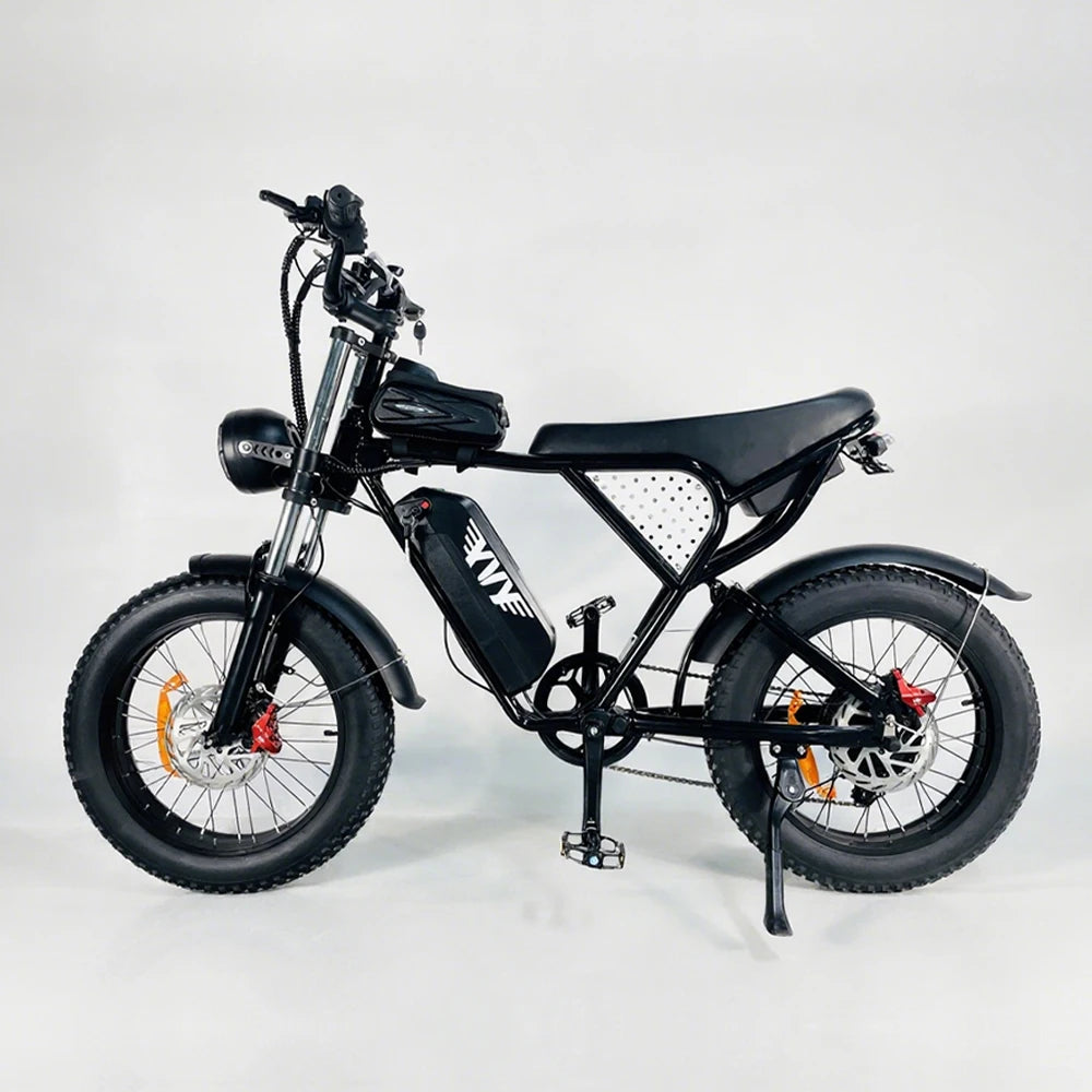YVY Electric Bike for Adults 1500W 33MPH 48V 20Ah Removable Battery 20" All Terrain for Mountains Sand Fat Tire Ebike Motorcycle