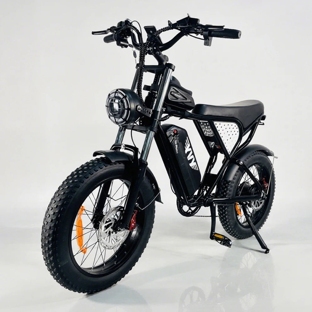 YVY Electric Bike for Adults 1500W 33MPH 48V 20Ah Removable Battery 20" All Terrain for Mountains Sand Fat Tire Ebike Motorcycle