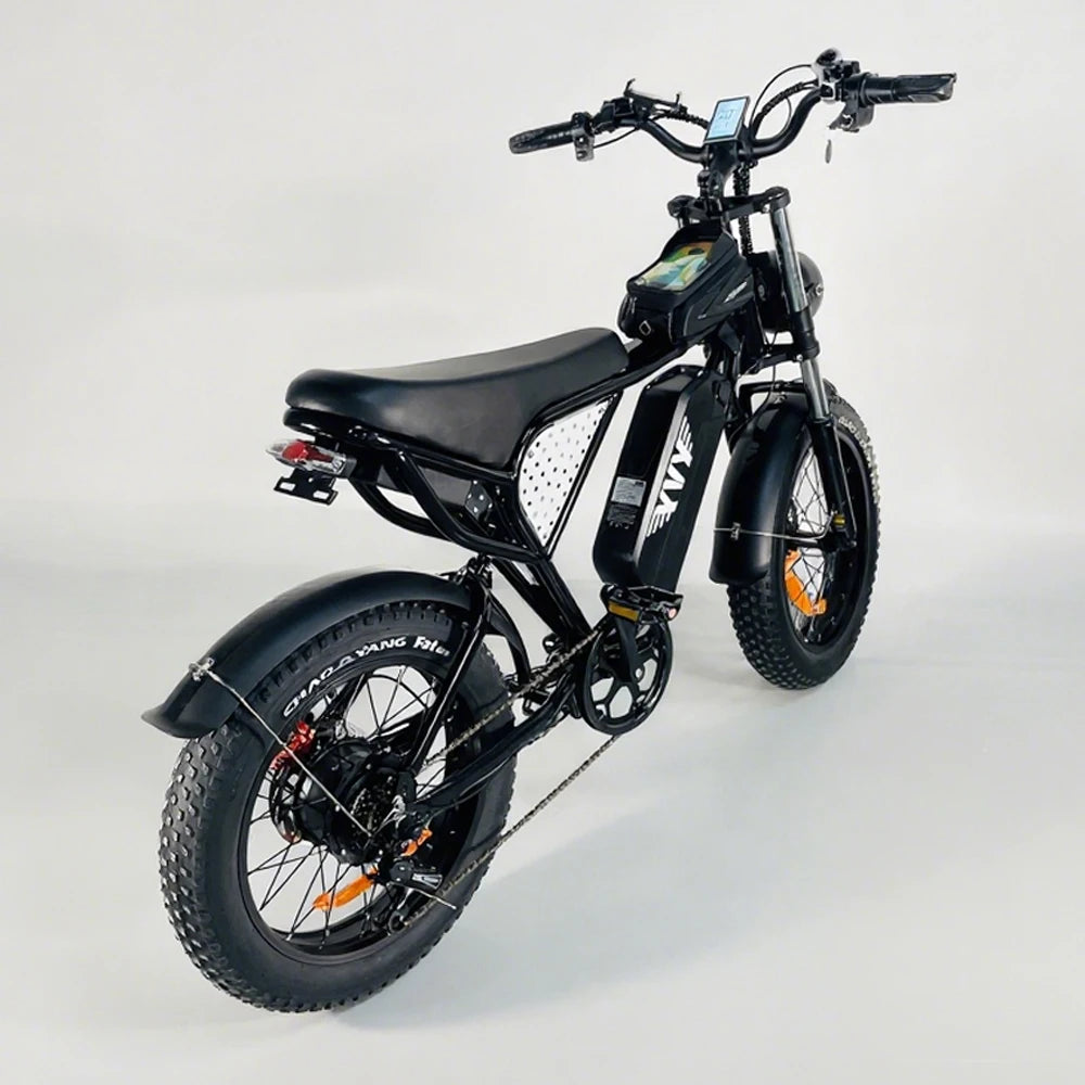 YVY Electric Bike for Adults 1500W 33MPH 48V 20Ah Removable Battery 20" All Terrain for Mountains Sand Fat Tire Ebike Motorcycle