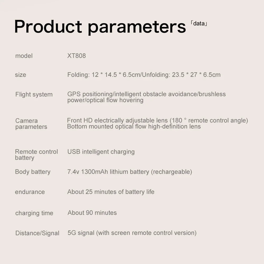 Lenovo  XT808 GPS Drone 4K Professional 8K HD Dual Camera Brushless Motor avoidance WIFI FPV Foldable RC Quadcopter Helicopter