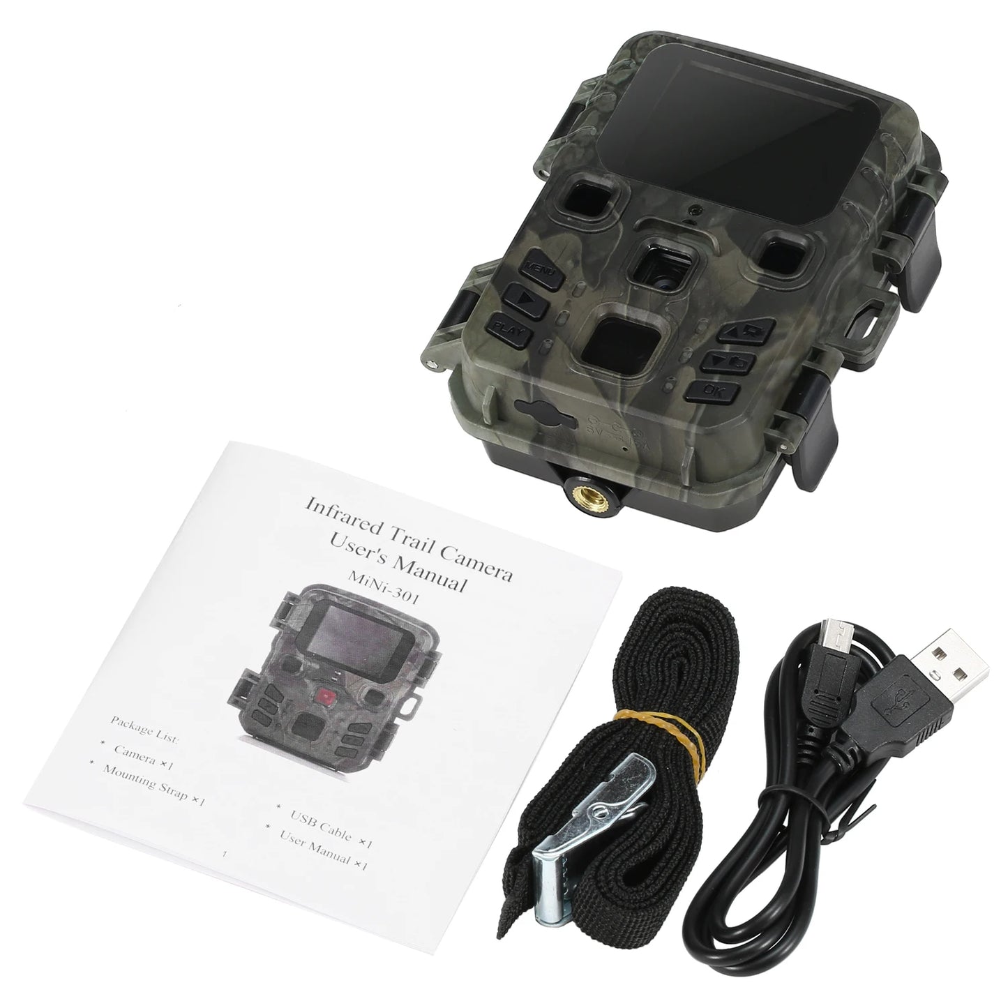 Outdoor Wifi Hunting Camera APP Control Trail Camera Wireless Bluetooth 24MP 1296P Night Vision Motion Wildlife Traps Photo
