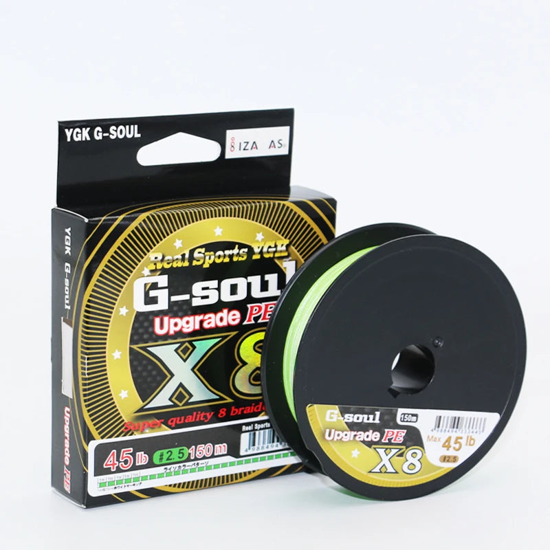 X8 BRAID Upgrade Braid Fishing Line Super Strong 8 Strands Multifilament PE line 150M 200M 14LB-60LB