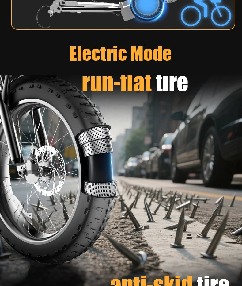 DEEPOWER L20 750W LG lithium battery accessory, suitable for urban leisure commuting cycling electric bike, electric dirt bike