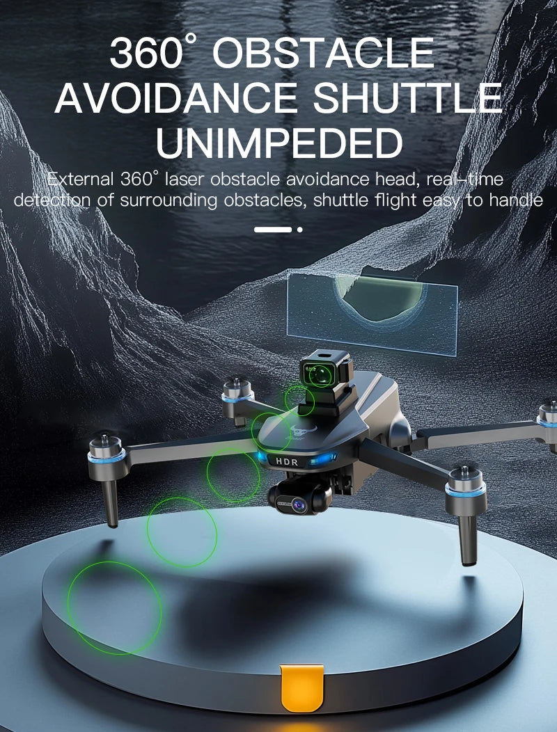 SG109 Max2 Drone With 4K Camera 3 Axis Stabilized Gimbal Mini Drone 360-degree Laser Obstacle Avoidance 4K HD Camera GPS Drones