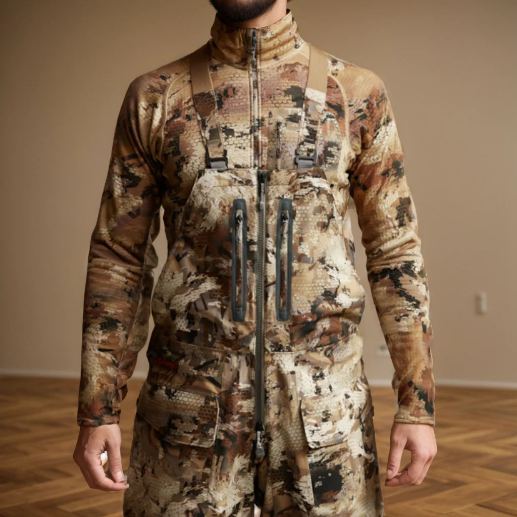High quality duck hunting outdoor work camouflage pants hunting Hudson Bibs
