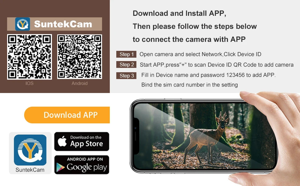 Outdoor 4K 30fps Video APP Trail Camera Cloud Service 4G 30MP Live Stream Media Wild Hunting Camera Night Vision PhotoTrap Game