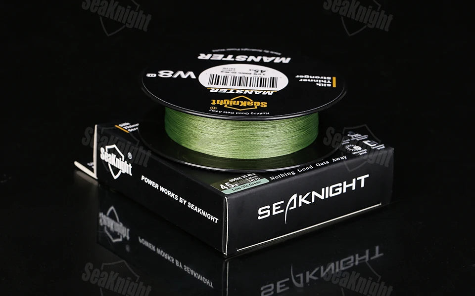 SeaKnight NEW W8 II MANSTER Braid Fishing Line 150M 300M 500M 15-100LB 8 Strands Multifilament PE Line For Freshwater Saltwater