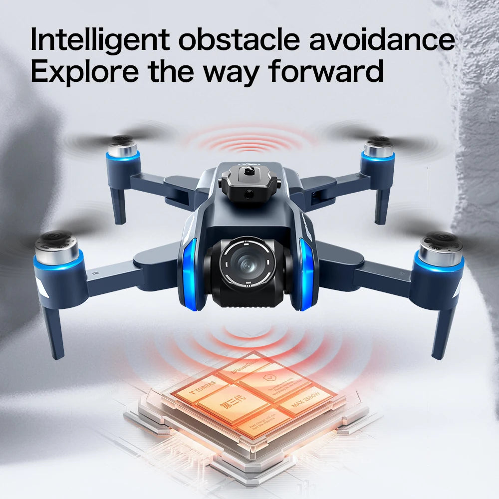 Lenovo  XT808 GPS Drone 4K Professional 8K HD Dual Camera Brushless Motor avoidance WIFI FPV Foldable RC Quadcopter Helicopter