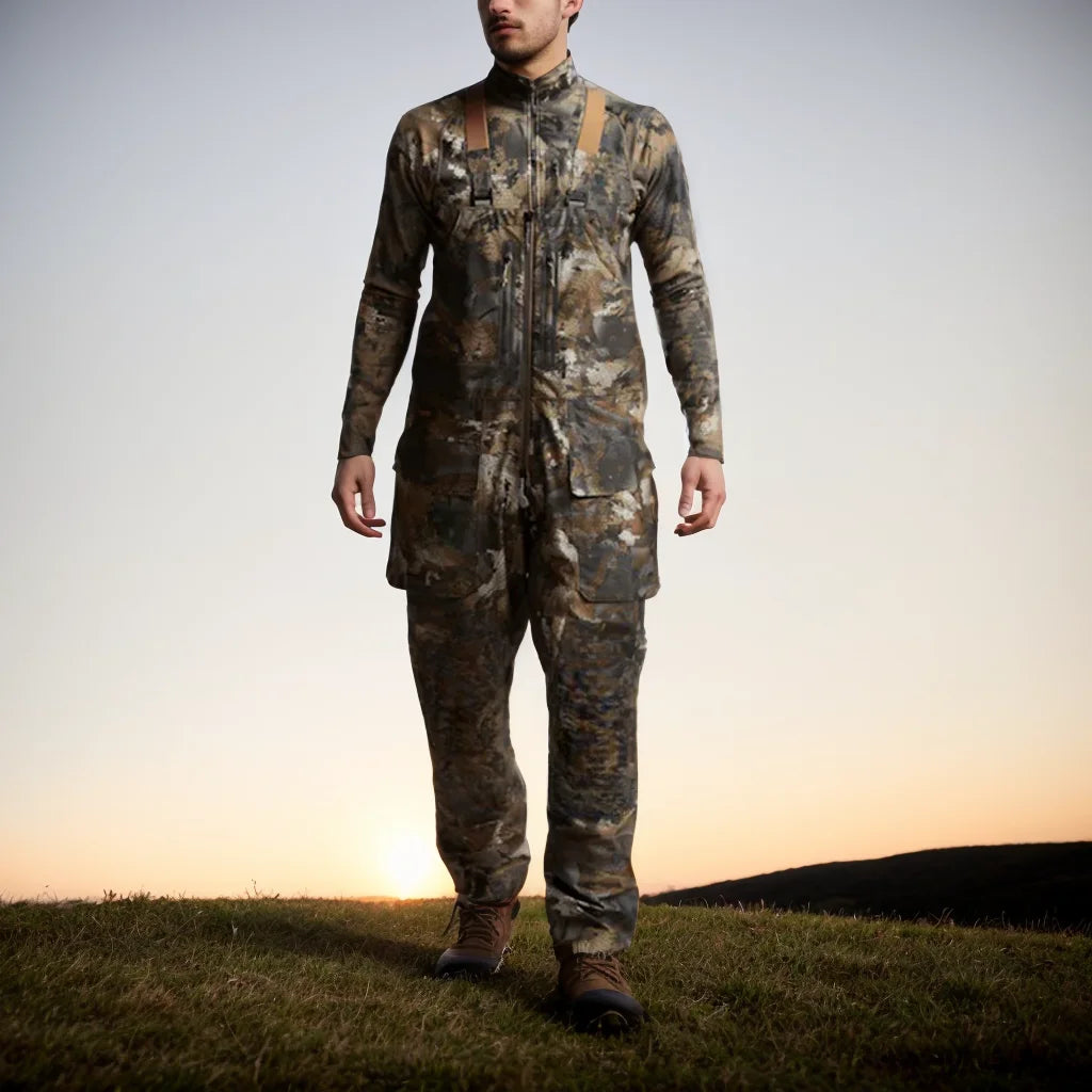 High quality duck hunting outdoor work camouflage pants hunting Hudson Bibs