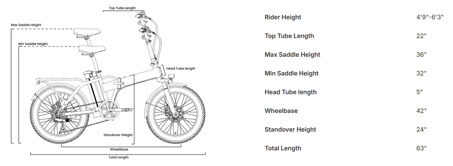 QRONGE Waterfall Folding Electric Bike 1000W Peak 48V 13.5AH Removable Battery Electric Bicycle 20" Fat Tire 28 MPH max E-Bike