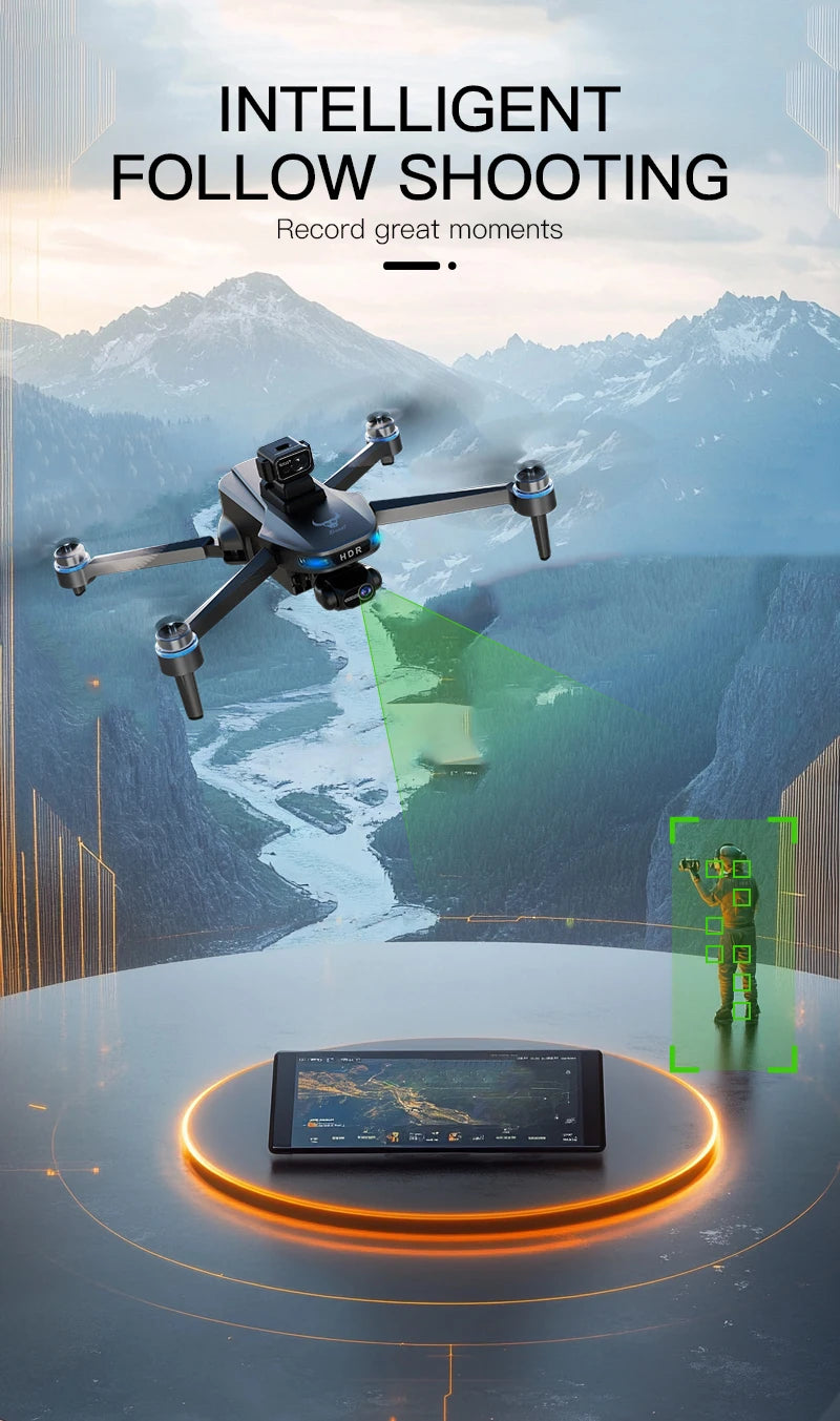 SG109 Max2 Drone With 4K Camera 3 Axis Stabilized Gimbal Mini Drone 360-degree Laser Obstacle Avoidance 4K HD Camera GPS Drones
