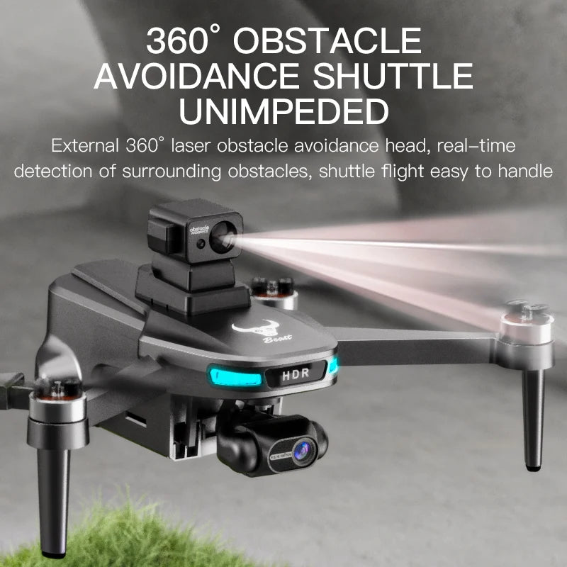 SG109 Max2 Drone With 4K Camera 3 Axis Stabilized Gimbal Mini Drone 360-degree Laser Obstacle Avoidance 4K HD Camera GPS Drones