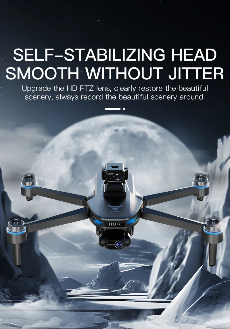 SG109 Max2 Drone With 4K Camera 3 Axis Stabilized Gimbal Mini Drone 360-degree Laser Obstacle Avoidance 4K HD Camera GPS Drones