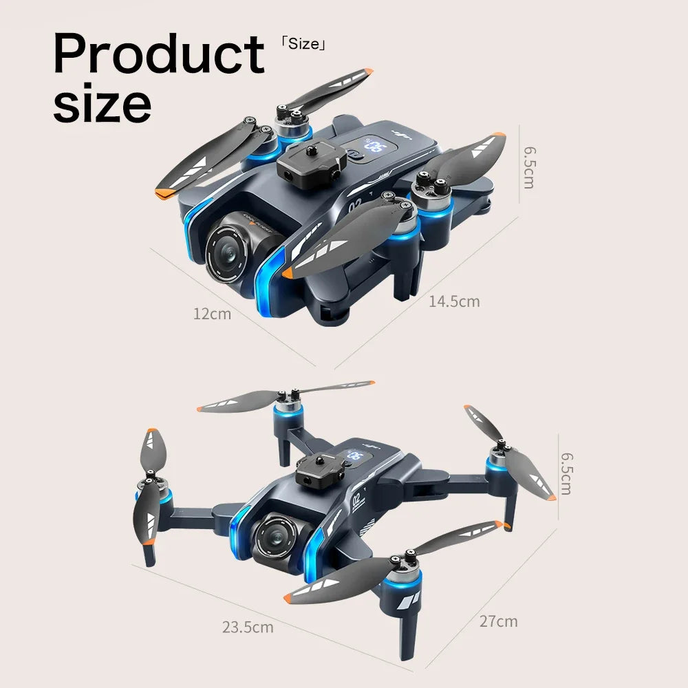 Lenovo  XT808 GPS Drone 4K Professional 8K HD Dual Camera Brushless Motor avoidance WIFI FPV Foldable RC Quadcopter Helicopter