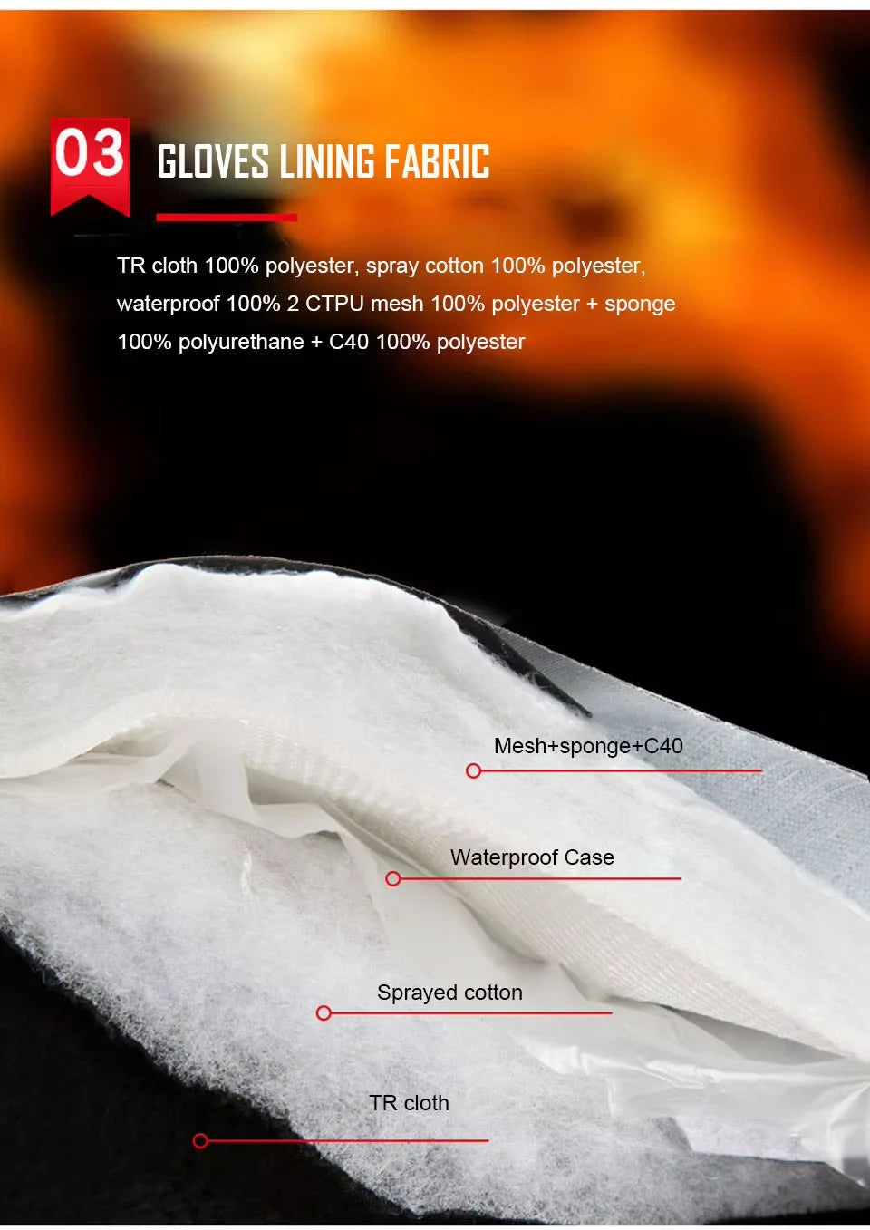 1Pair Heated Gloves Electric Thermal Warmer Gloves Cycling Motorcycle Bicycle Ski Outdoor Activities Equipment Cotton Waterproof