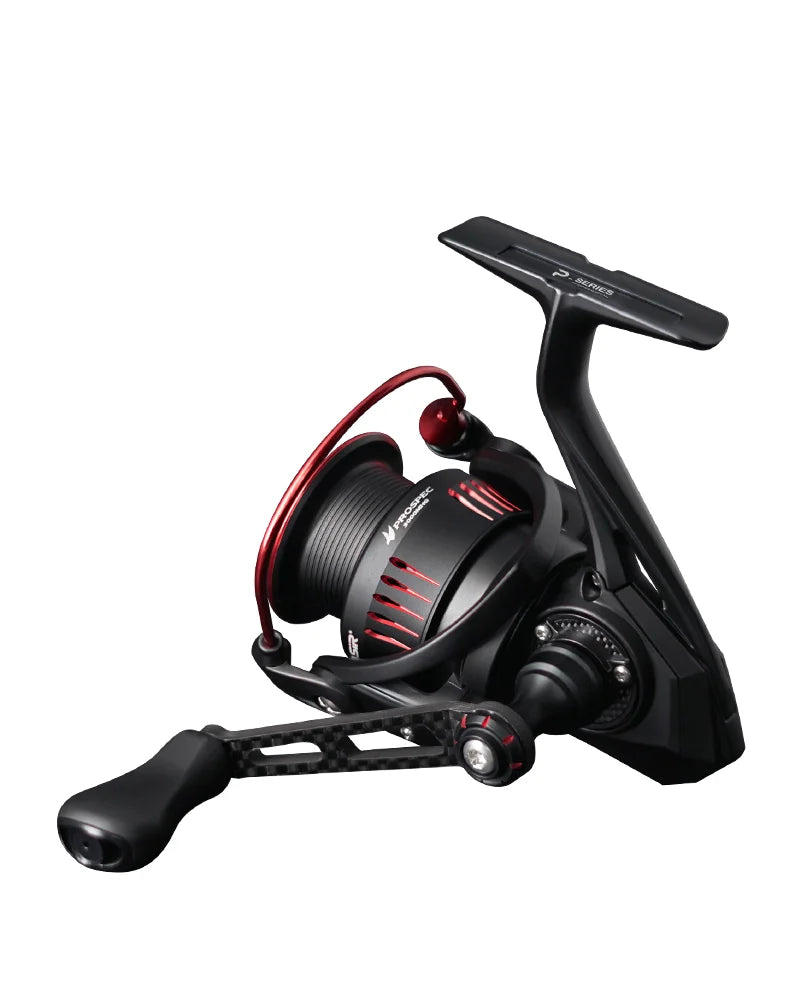 Seasir Prospec Spining Reel P-Series Ultralight Carbon Fiber Washers 8+1BB Max Drag 9Kg Freshwater Saltwater Fishing Coil