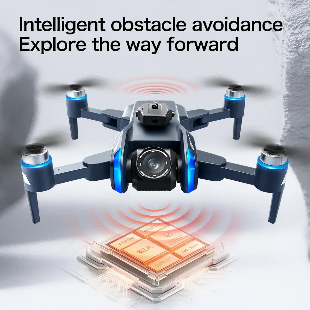 Lenovo  XT808 GPS Drone 4K Professional 8K HD Dual Camera Brushless Motor avoidance WIFI FPV Foldable RC Quadcopter Helicopter