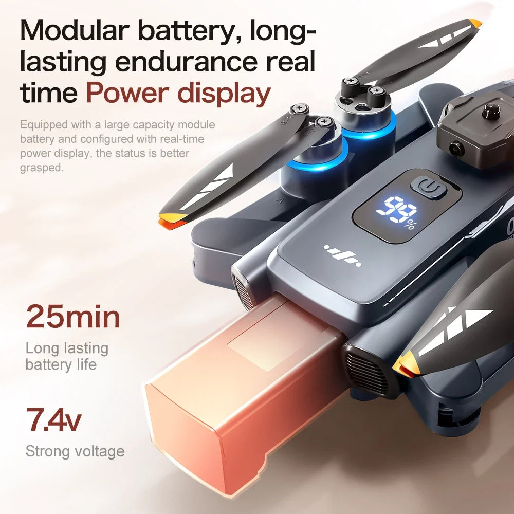Lenovo  XT808 GPS Drone 4K Professional 8K HD Dual Camera Brushless Motor avoidance WIFI FPV Foldable RC Quadcopter Helicopter
