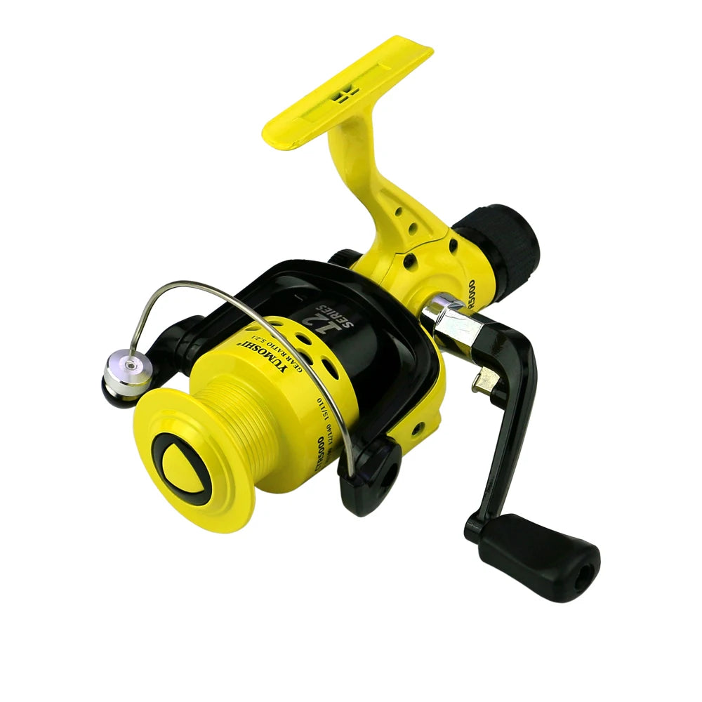 12BB Fishing Reel CTR2000-7000 5.5:1 Foldable Arm Rocker Fish wheel with rear drag
