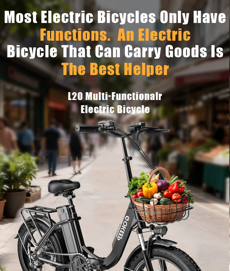DEEPOWER L20 750W LG lithium battery accessory, suitable for urban leisure commuting cycling electric bike, electric dirt bike