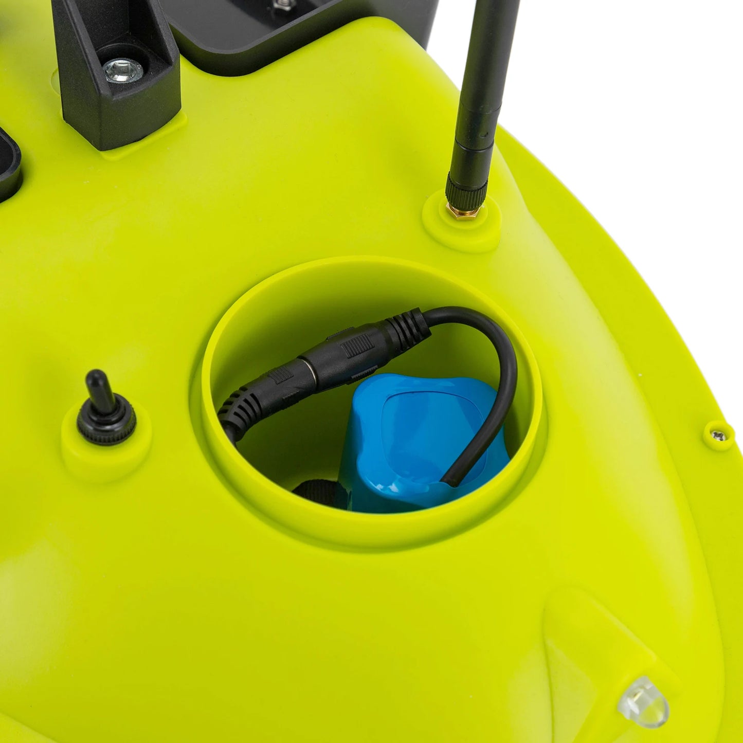 Rechargeable GPS Fishing Bait Boat with 2 Batteries 16 Positioning Points 2kg Load Bait Boat