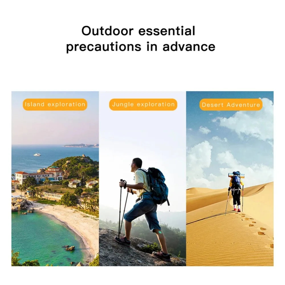 12000mAh AM/FM/NOAA Weather Radio with 2 Solar Panels Solar Hand Crank Portable Emergency Radio Reading Lamp for Outdoor Camping