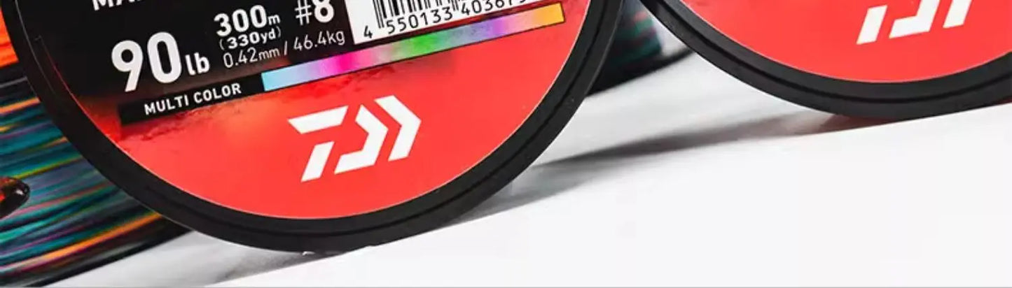 2024 DAIWA  J-BRAID Expedition X8 Fishing Line 150/300M Braided PE