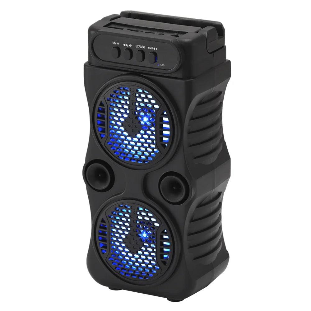 1000W Portable Bluetooth Outdoor Speaker Music Stereo Subwoofer Bass USB Power Supply For Dancing Party Family Karaoke Speaker