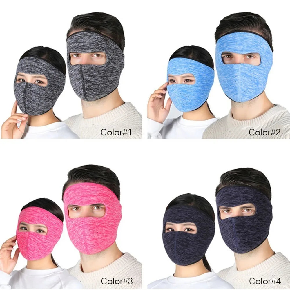 Balaclava Ski Mask Winter Windproof Thermal Fleece Full Face Mask Outdoor Hunting Hiking Cycling Ear Warmer Cover for Men Women