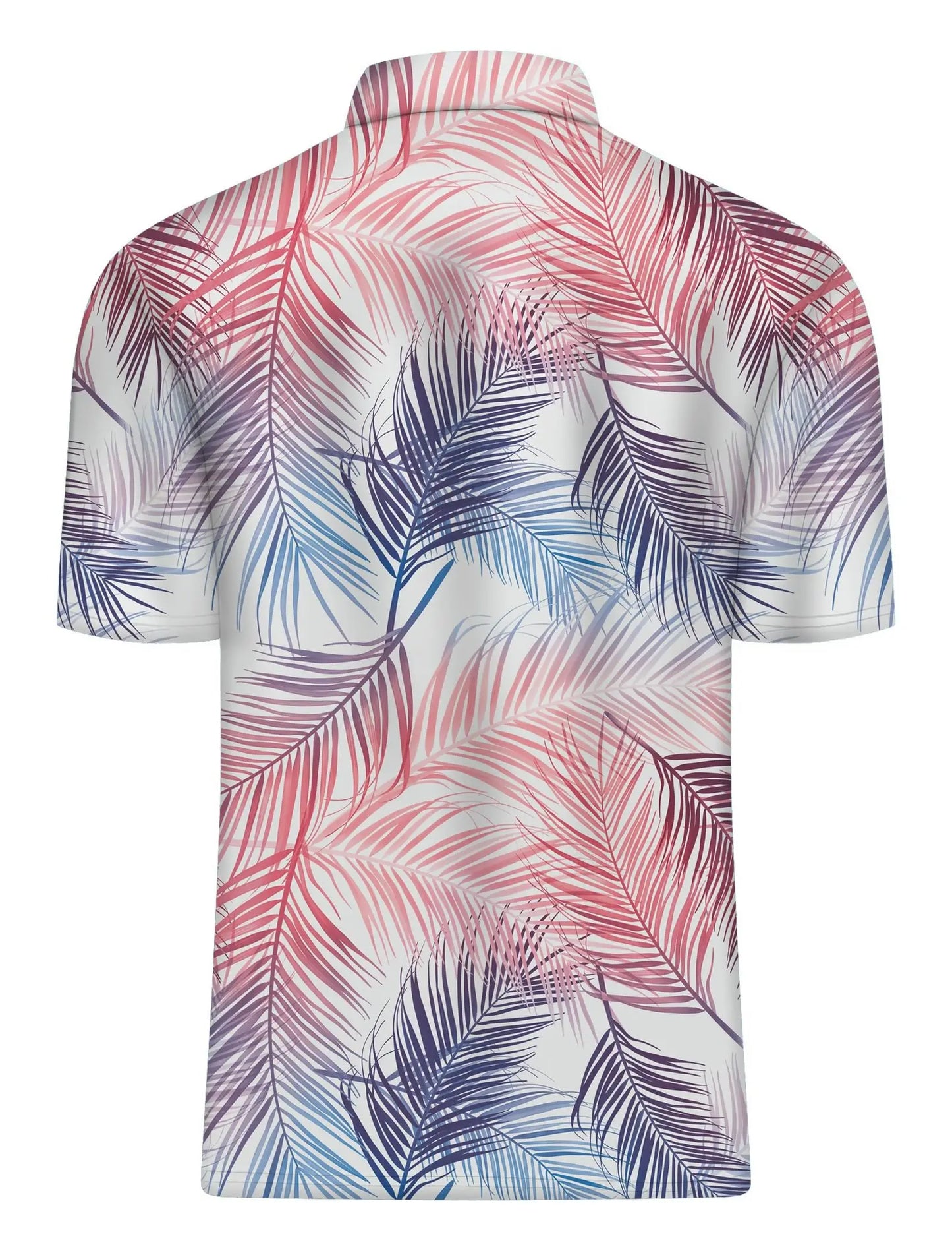 Men's Golf Shirt Hawaii Golf Polo Shirt Tennis Sports T-shirt Soft Breathable Elastic Fabric Short Sleeve