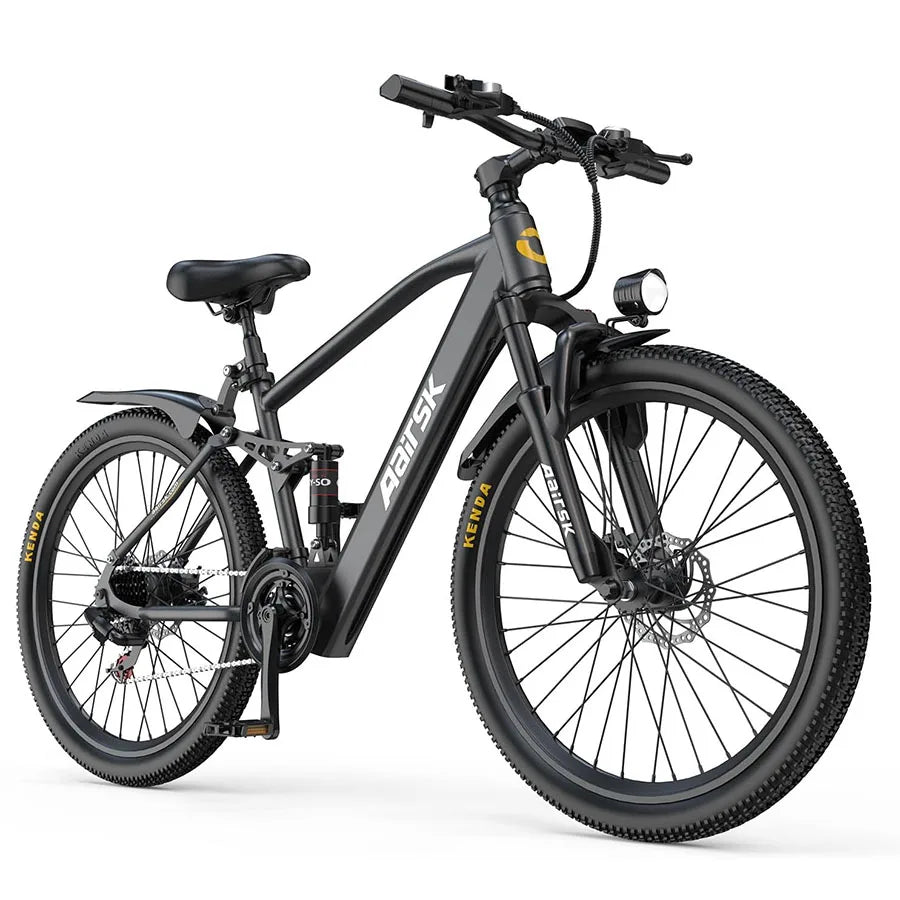 Aairsk GT900 Adult E-bike 400W Motor 36V 13Ah Battery Electric Bike 26 Inch Fat Tire E-Mountain bike Off-road Electric bicycle