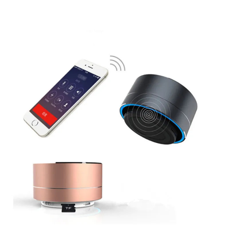 A10 Portable Bluetooth Speaker Music Stereo Surround Mini USB Outdoor Subwoofer Speaker Audio Player Speaker Mic Support SD Card