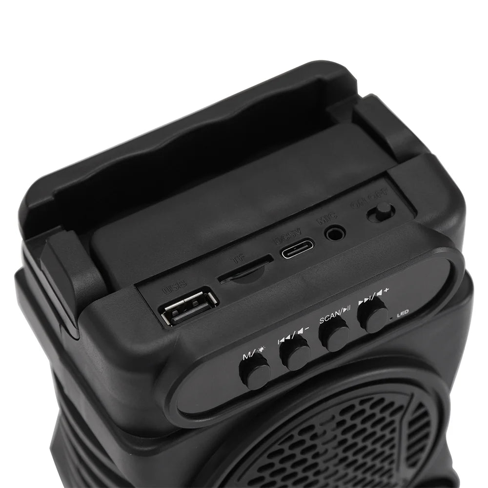 1000W Portable Bluetooth Outdoor Speaker Music Stereo Subwoofer Bass USB Power Supply For Dancing Party Family Karaoke Speaker