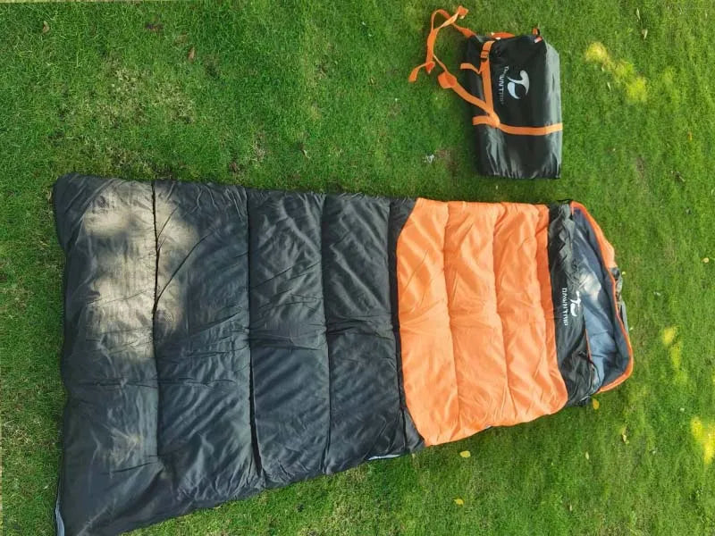 Heated Down Cotton Sleeping Bags USB Power Supply Backpacking Lightweight Waterproof Gear Equipment for Outdoor Travel Hiking