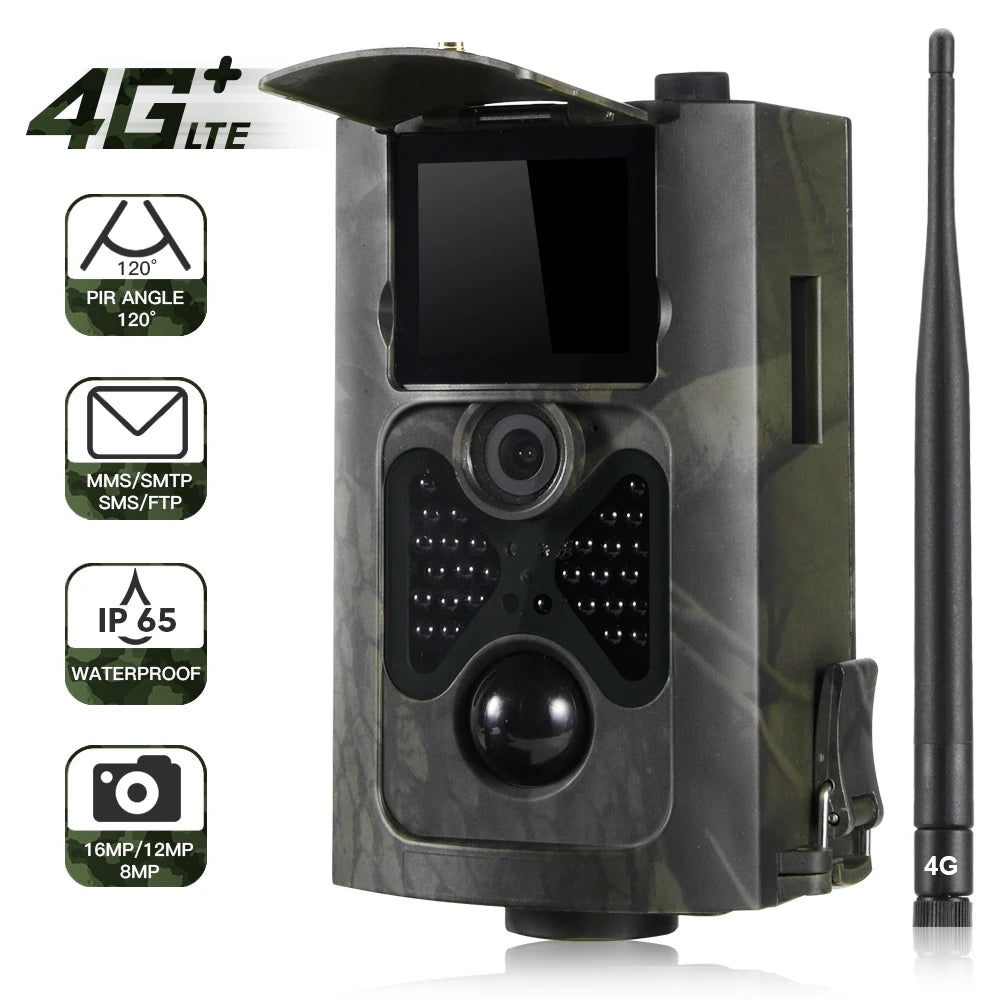 Outdoor 4G 30MP Infrared 2K Live Show APP Trail Camera Cloud Service Night Vision Wild Hunting Cameras Night Vision PhotoTraps