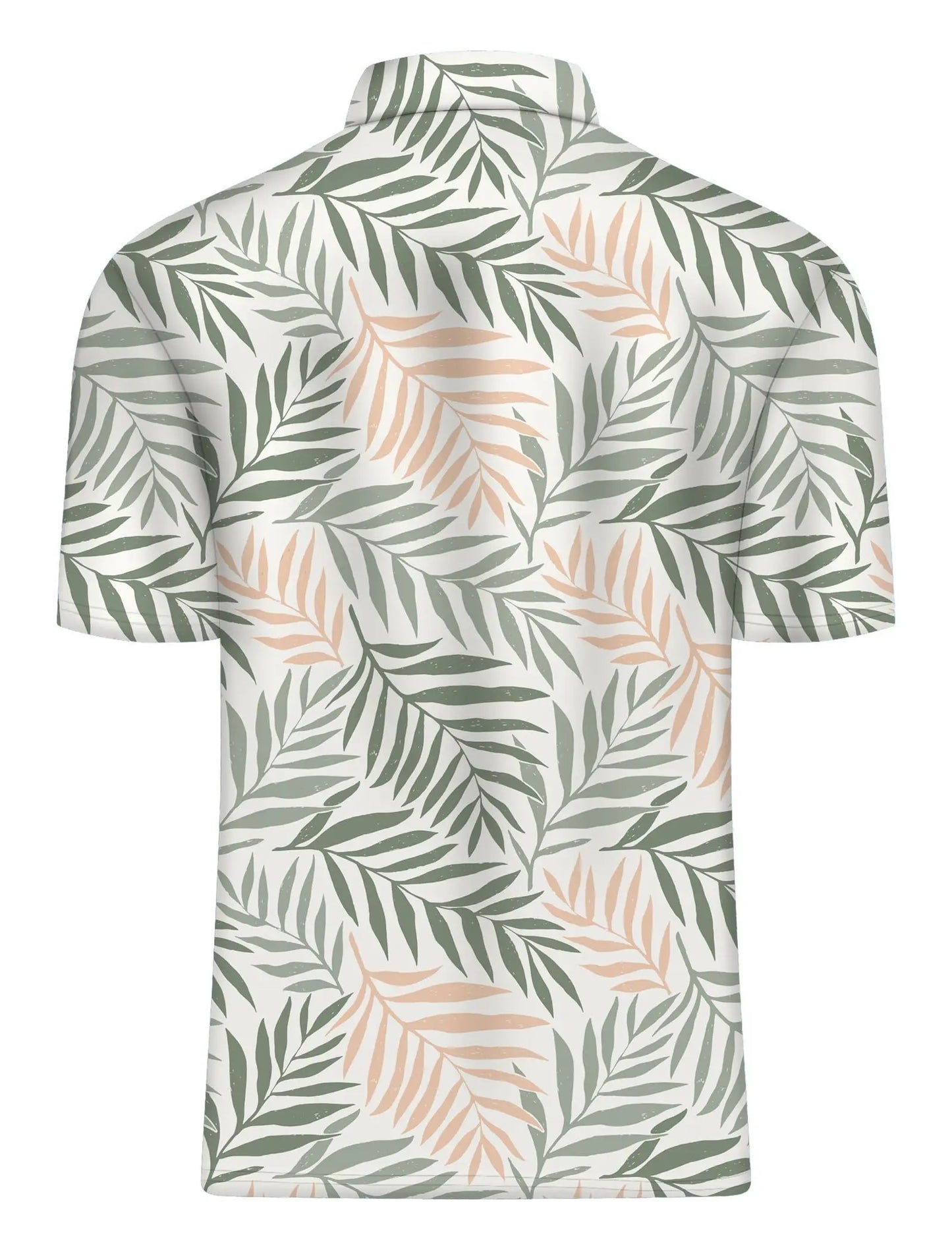 Men's Golf Shirt Hawaii Golf Polo Shirt Tennis Sports T-shirt Soft Breathable Elastic Fabric Short Sleeve
