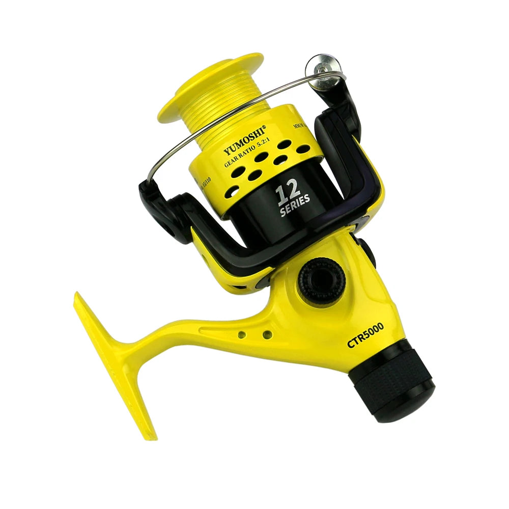 12BB Fishing Reel CTR2000-7000 5.5:1 Foldable Arm Rocker Fish wheel with rear drag
