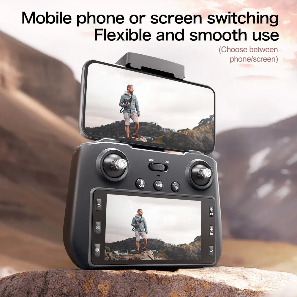 Lenovo  XT808 GPS Drone 4K Professional 8K HD Dual Camera Brushless Motor avoidance WIFI FPV Foldable RC Quadcopter Helicopter