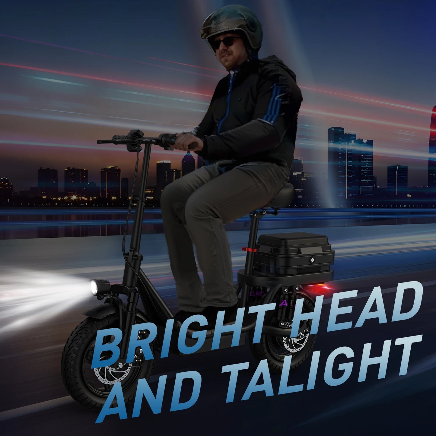 UPlee GQ8 Electric Bike For Adults, Folding Electric Bike, 250W Peak Motor, Scooter EBike With 14" Tire 48V 15AH Battery