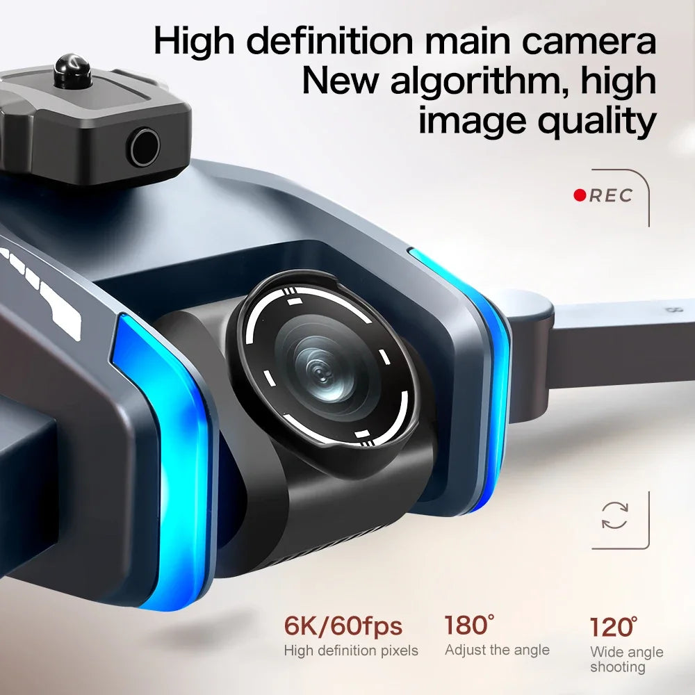 Lenovo  XT808 GPS Drone 4K Professional 8K HD Dual Camera Brushless Motor avoidance WIFI FPV Foldable RC Quadcopter Helicopter