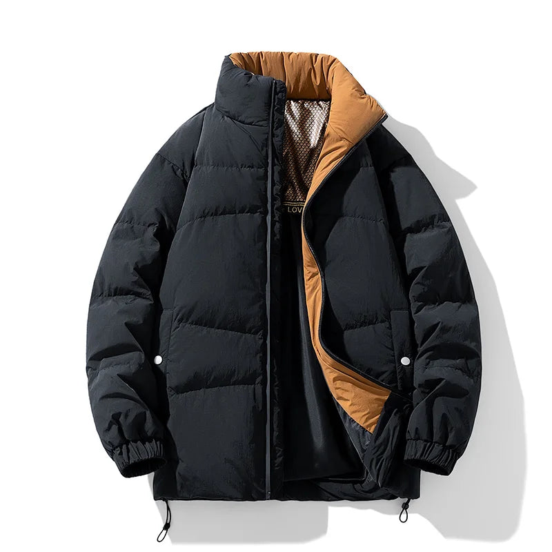 Outdoor Mountaineering Suits Down Jackets Couple Outfits Thickened Windproof Cold-proof Winter Cotton-padded Bread Jackets Coats