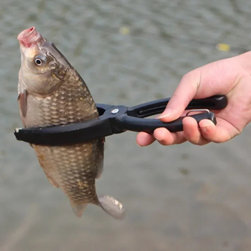 1 Durable Fish Catching Tool, Fish Control Pliers, Anti Slip Fish Clamp, Anti Slip Handle, Fishing Pliers, Fishing Tool