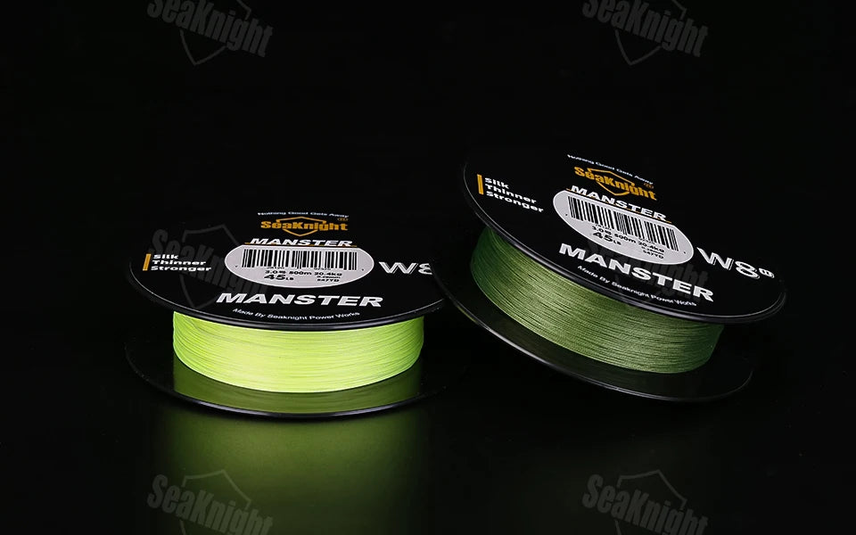 SeaKnight NEW W8 II MANSTER Braid Fishing Line 150M 300M 500M 15-100LB 8 Strands Multifilament PE Line For Freshwater Saltwater