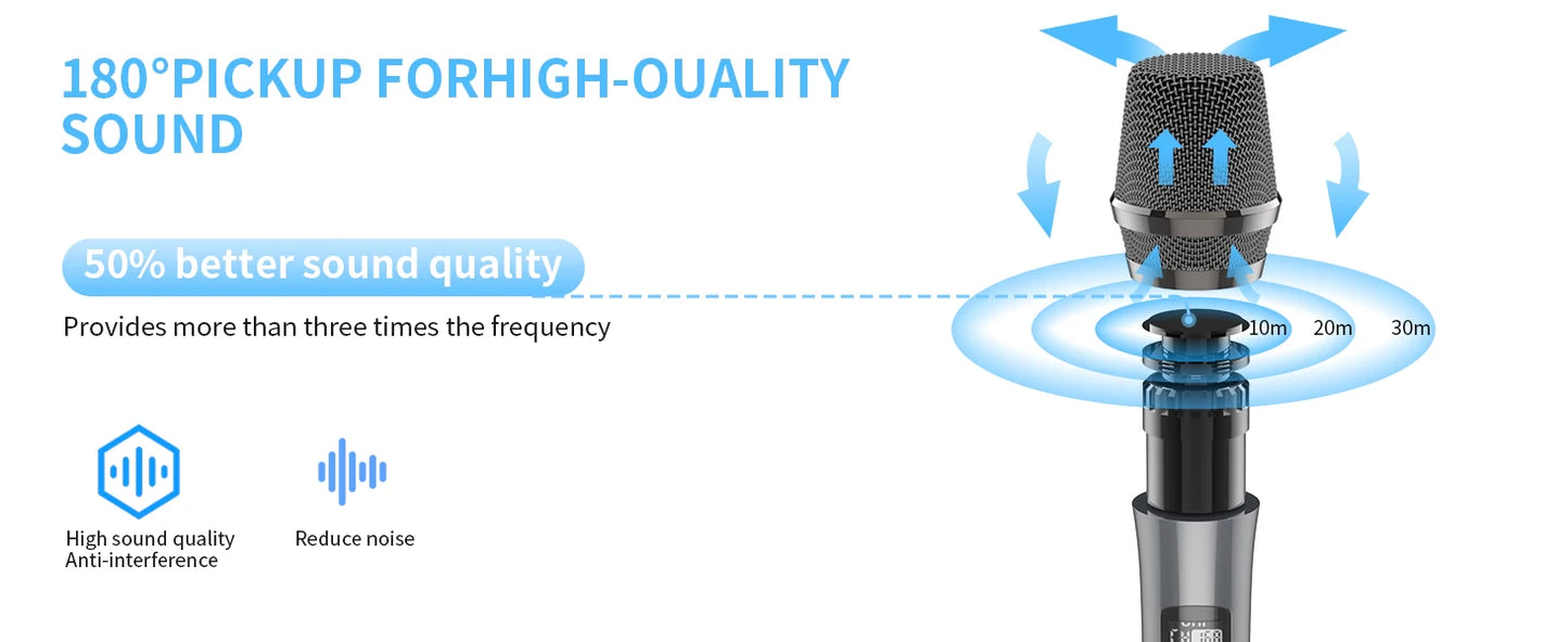 S8-T Kara Ok with 3 Microphones, Portable Bluetooth 5.3 Kara Ok Speaker, Suitable for Outdoor Activities, Parties and Parties