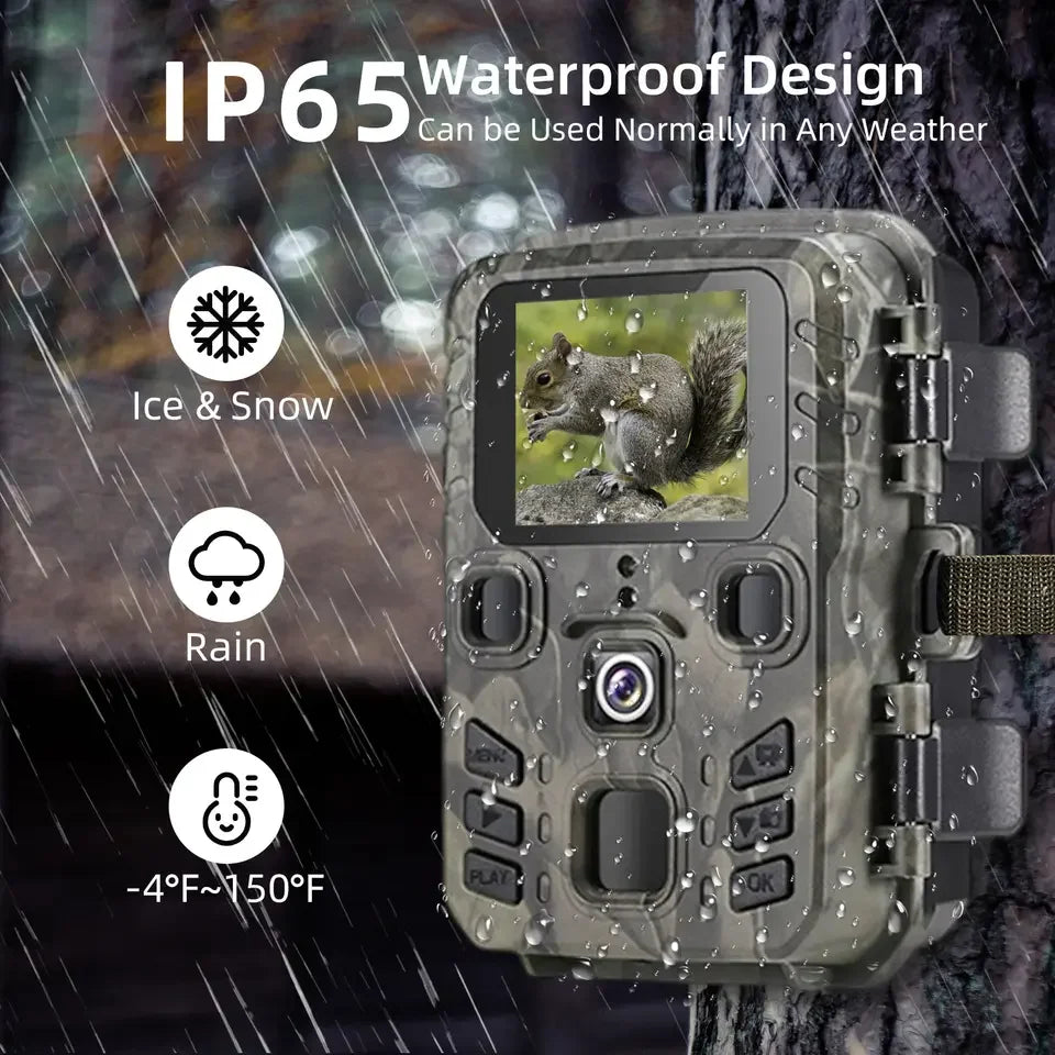 Outdoor Wifi Hunting Camera APP Control Trail Camera Wireless Bluetooth 24MP 1296P Night Vision Motion Wildlife Traps Photo