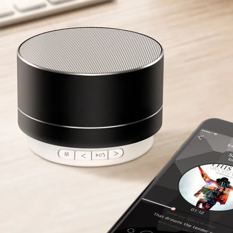 A10 Portable Bluetooth Speaker Music Stereo Surround Mini USB Outdoor Subwoofer Speaker Audio Player Speaker Mic Support SD Card