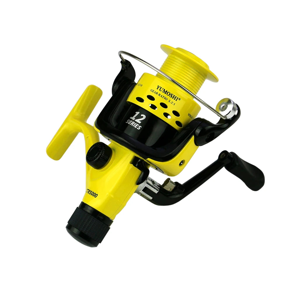 12BB Fishing Reel CTR2000-7000 5.5:1 Foldable Arm Rocker Fish wheel with rear drag