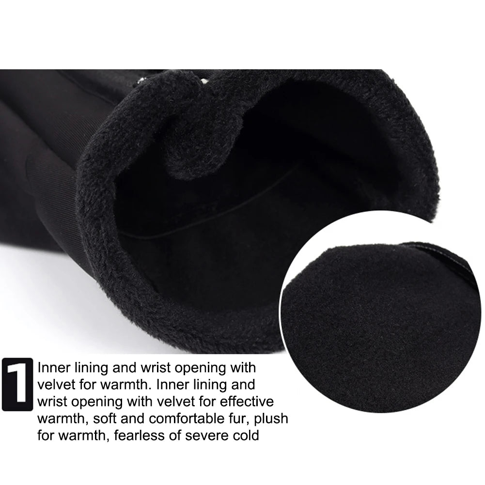 Heated Gloves Eletric Thermal Heat Gloves Winter Warm Skiing Snowboarding Hunting Fishing Waterproof Heated Rechargeable Gloves