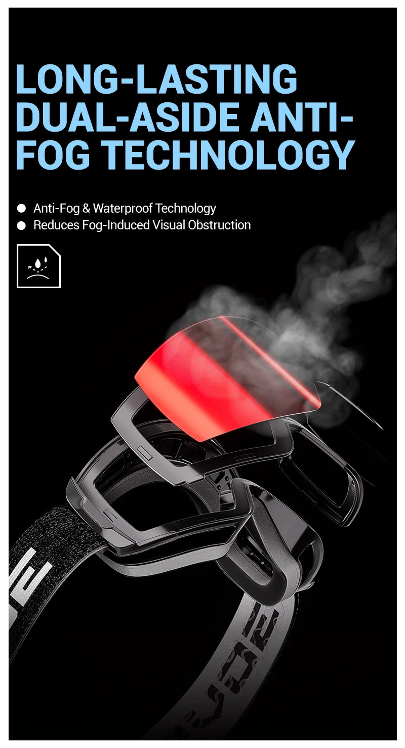 KAPVOE New Photochromic Ski Goggles Snowboard OTG Snow Glasses Magnetic Lens Men Women UV400 Double Layers Lens Anti Fog Skating