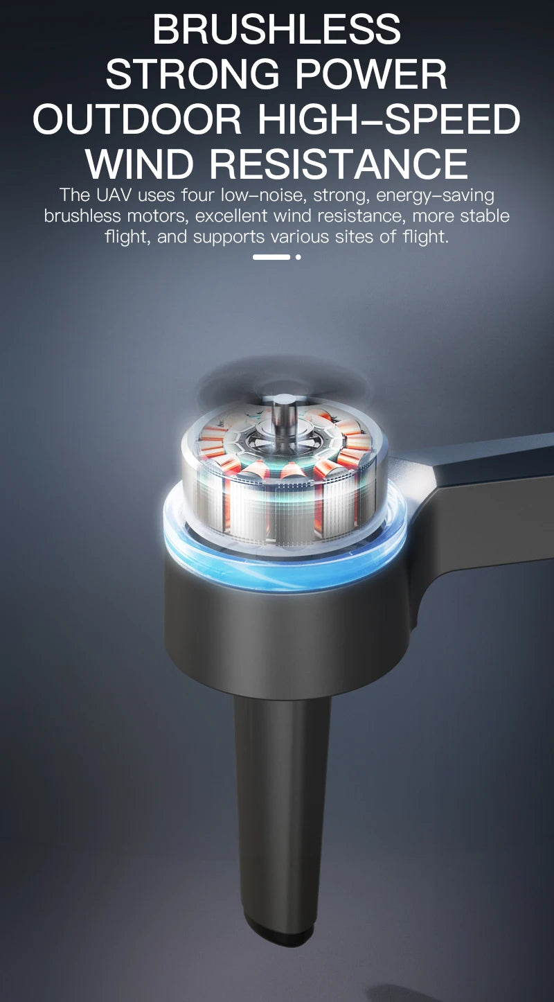 SG109 Max2 Drone With 4K Camera 3 Axis Stabilized Gimbal Mini Drone 360-degree Laser Obstacle Avoidance 4K HD Camera GPS Drones
